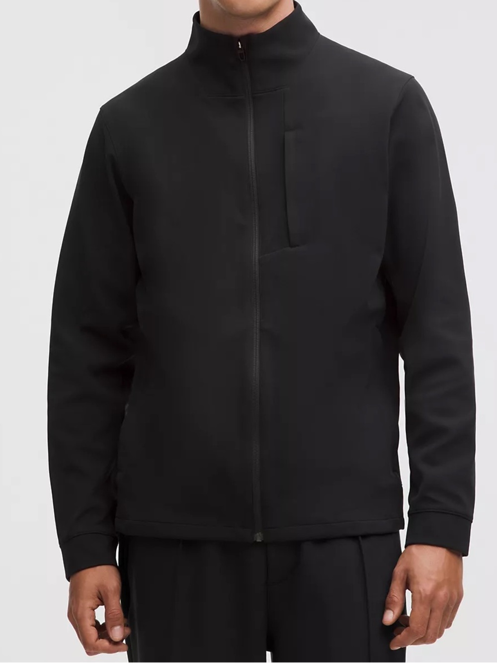 Lululemon Sojourn Jacket Men's Warpstreme Full Zip XL Black